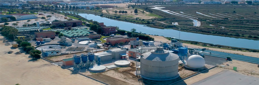 Bird’s eye view of the All-gas Demo plant